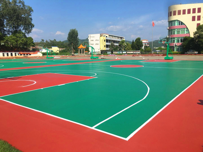篮球场施工建设公司及篮球场工程建设价格厂家