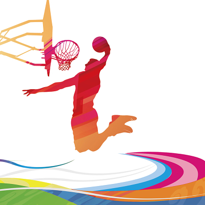 跃动剪影 篮球运动员的光影诗篇